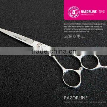 R10/stainless steel/Convex edge/hot hair cutting scissors/salon scissors