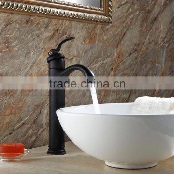 Bosing Good Quality Polished Deck Mounted Single Hole Bathroom Basin Faucets Mixer Taps Chrome One Handle
