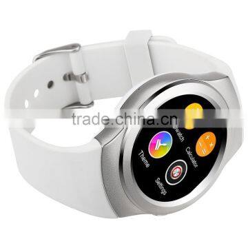 NO.1 G3 Bluetooth Smart Watch Phone Full Round Circle Wrist Smartwatch MTK2502 SIM TF Card Fitness Tracker for IOS android phone