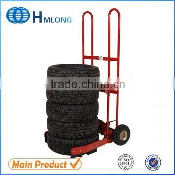 Europe foldable steel hand trolley for tires