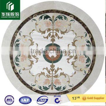 Water jet circle with special design carpet for living room flooring