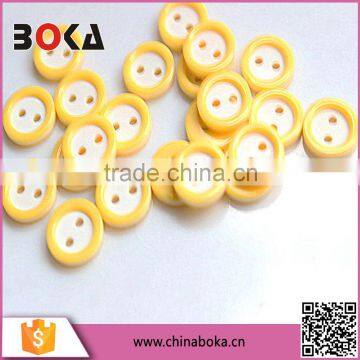 2 Holes Round Pattern Clothes DIY Resin Sewing Buttons photo-4