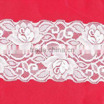 elastic jacquard trim for bridal vail and mantilla