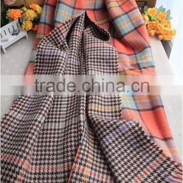 Wholesale Colorful Plaid Checked Wool Winter Ladies Shawl photo-6