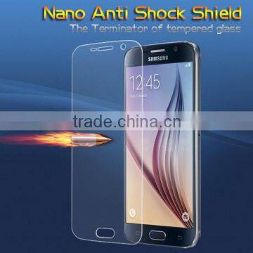 Nano screen protector for Samsung galaxy S6 invisible shield anti-explosion film 6-7H hardness