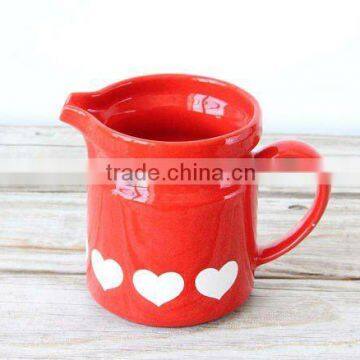 Beautiful Ceramic Milk Cup With handle