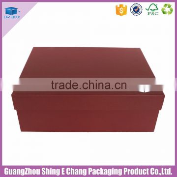 2016 cheap Kraft paper fancy custom color packing sport shorts tin box with handle