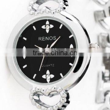 2015 Brand New Fashion Ladies Pearl Bracelet Watch Lady Quatz Watch Black LD024 photo-2