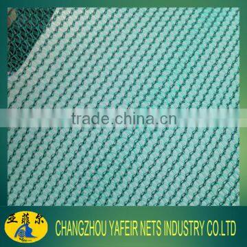 hdpe plastic orange safety net to protect people from falling stones
