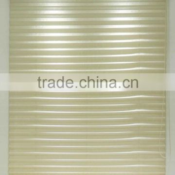 high quality pleated shades ball chain system fabric blinds in China