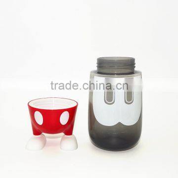 Promotional cartoon design plastic PP cup