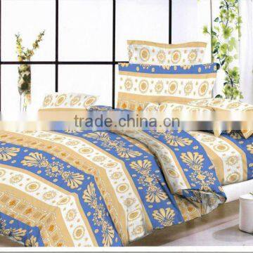 100% polyester microfiber bedding sets/bed sheet 115gsm