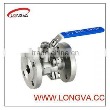 flange connection ball valve