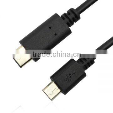 USB3.1 type-c to USB Micro 5PIN B male data cable for mobile phone