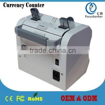 Professional Value Counting Machine/Accurate Money Counter/Smart Bill Counter With UV MG IR for Indian&EUR Market