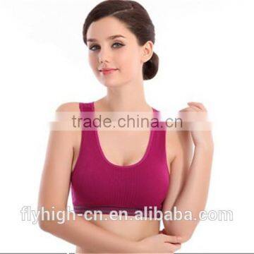 OEM bra sport tank top for ladies kinds of good quality bra tank top