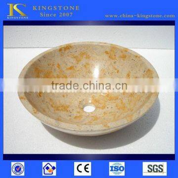 Popular natural limestone bathroom sink made in china Wholesaler Price