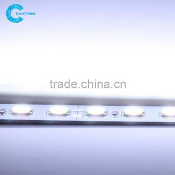 72leds/m led strip light aluminum extrusion with acrylic led strip light 5630
