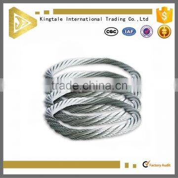 Durable galvanized wire rope sling cable