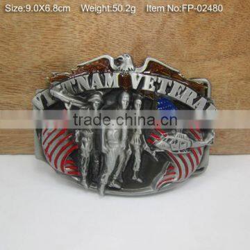 High Quality Buckles Belts Wholesale Bucklerhine Stone Skull Belt Buckle photo-6