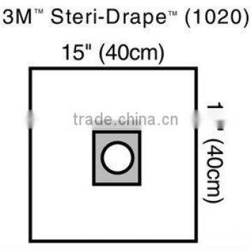 3M STERI DRAPE WITH ADHESIVE APERTURE