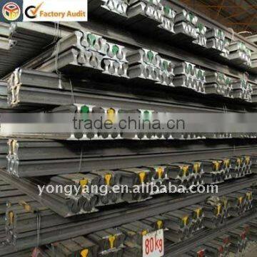 U71Mn Steel Crane Heavy Rail(QU70,QU80,QU100,QU120)