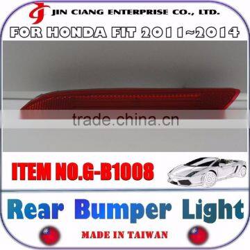 Trend product For HONDAA FIT Red Brake Reflector REAR BUMPER LIGHT