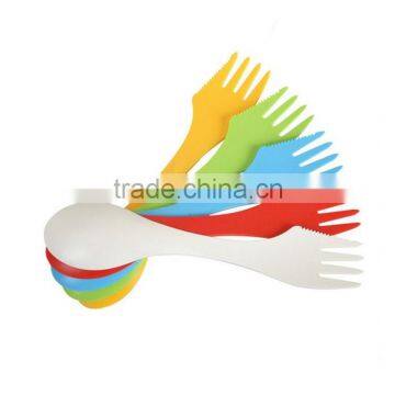cheap & high quality plastic fork spoon knife in one