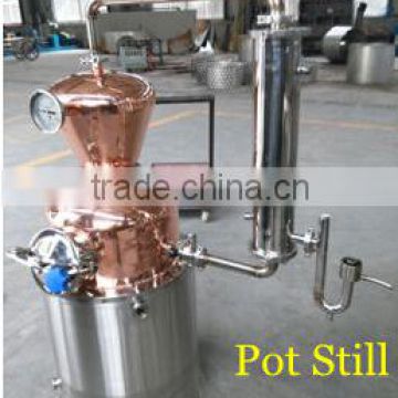 America&Australia& Europe Popular Style 50-2500L Complex Pot&Reflux Column Still