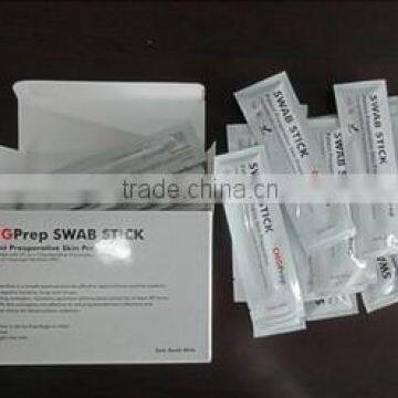 70% IPA alcohol and 2% CHG Swab Stick /sponge medical swab(find an agent)