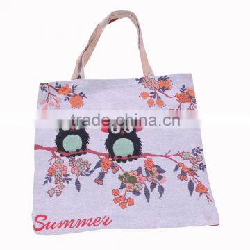 High Quality Jacquard Fancy Cheap Woman Bag for shopping