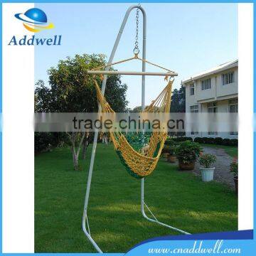 Outdoor Garden Cotton Rope Hanging Hammock Chair photo-3