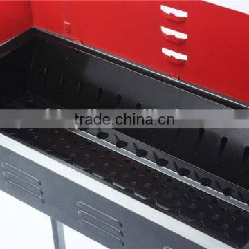Attractive Semi Enclosed Rectangular Charcoal Vertical Bbq Grill photo-4