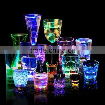 China products magic water beer drinking Induction light cup