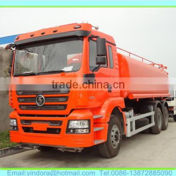 Shacman 6*4 10 wheeler water tanker truck