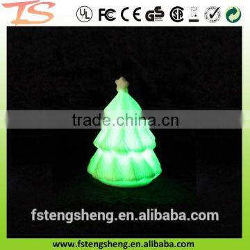 Plastic Color Changing LED Christmas Tree Decor Lamp Night Light photo-3