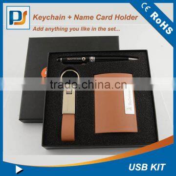 High Quality Customized Made-in-china Leather Gift Set for Croporate Gifts Packaging photo-6