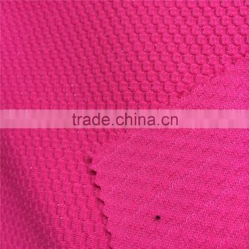 jiaxing popular knitted fabric DTY with sliver yarn bubble fabric