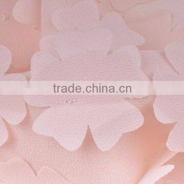 2015 Latest Design Flower Patterns Chiffon Embroidery French Lace photo-2