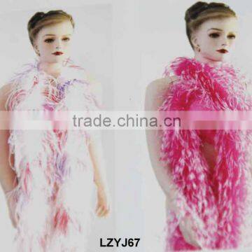 decorative Fluffy Ostrich Feather boa LZYJ67