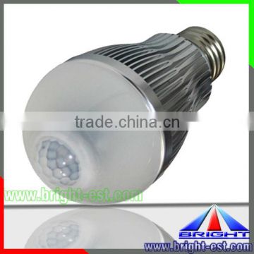 5W LED Sensor Bulb, 5*1W Sensor LED Light, LED Sensor Light 60 Second