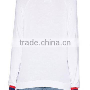 OEM Private Labels White Printed Cute Spring Women's Top Tee
