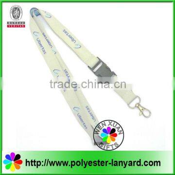 Popular polyester breakaway lanyard