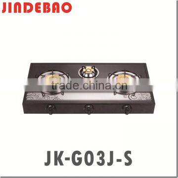 JK-G03K-C glass top erou gas stove gas cooker