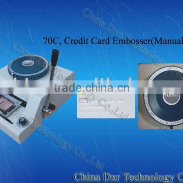 Embosser Manual Press Best Quality for CR80 PVC Card