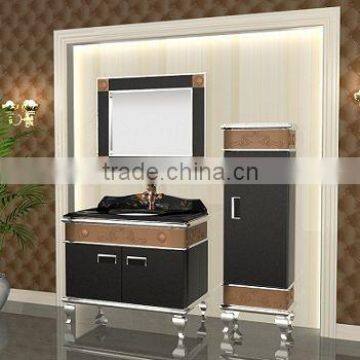 Comercial Antique Bathroom Vanity with Side Cabinet