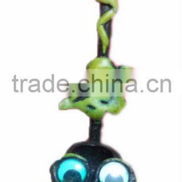 Figurine Shaped Hand Crafted Smoking Pipes - Frog