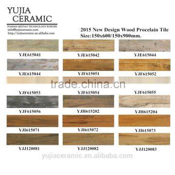 Foshan matt ceramic wooden tile wood floor tile