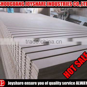 good quality mdf slatwall panel for supermarket