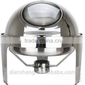 High Quality Stainless Steel Chafing Dish With Visible Lid